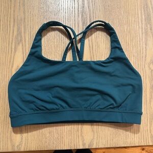 LuLuLemon Sports Bra Size 8 Teal